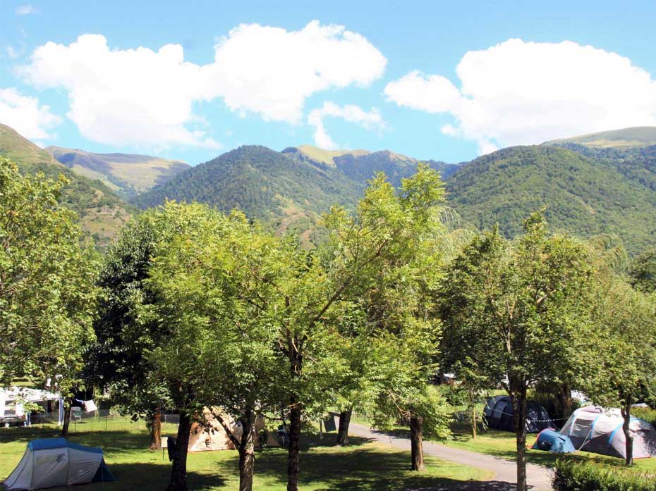 Emplacements de camping dans les Pyrénées